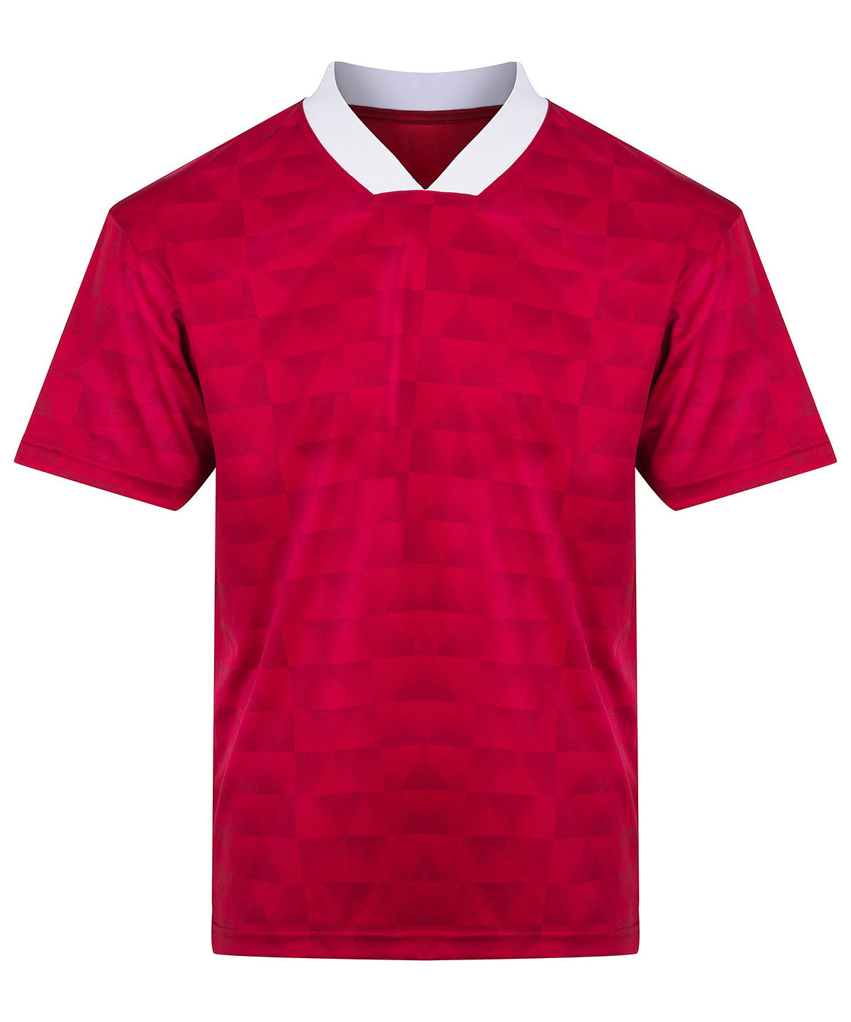 AWDis Just Cool JC442 Retro sports jersey in Red/White