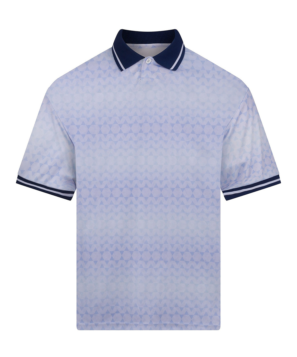 AWDis Just Cool JC442 Retro sports jersey in White/Navy