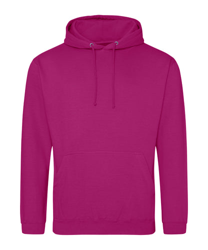 AWDis Just Hoods JH001 College hoodie in Festival Fuchsia
