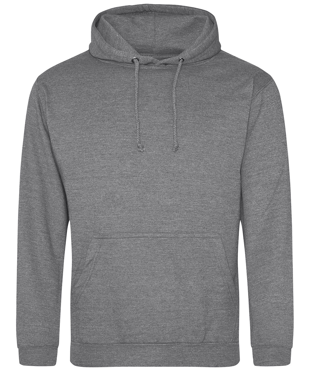 AWDis Just Hoods JH001 College hoodie in Graphite Heather