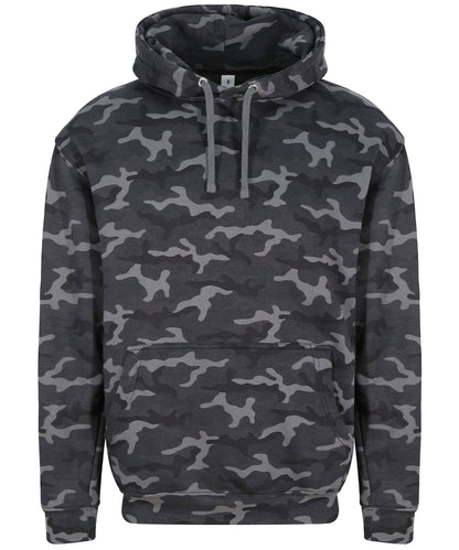 AWDis Just Hoods JH014 Camo hoodie in Black Camo