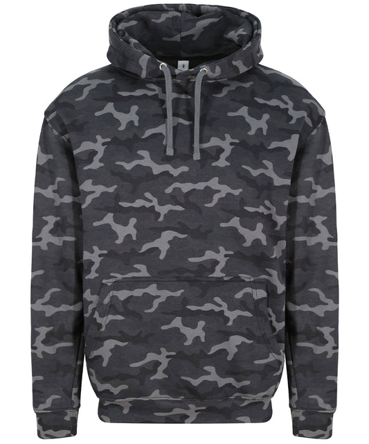 AWDis Just Hoods JH014 Camo hoodie in Black Camo