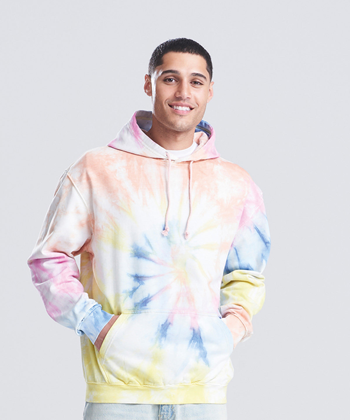 AWDis Just Hoods JH022 Tie dye hoodie