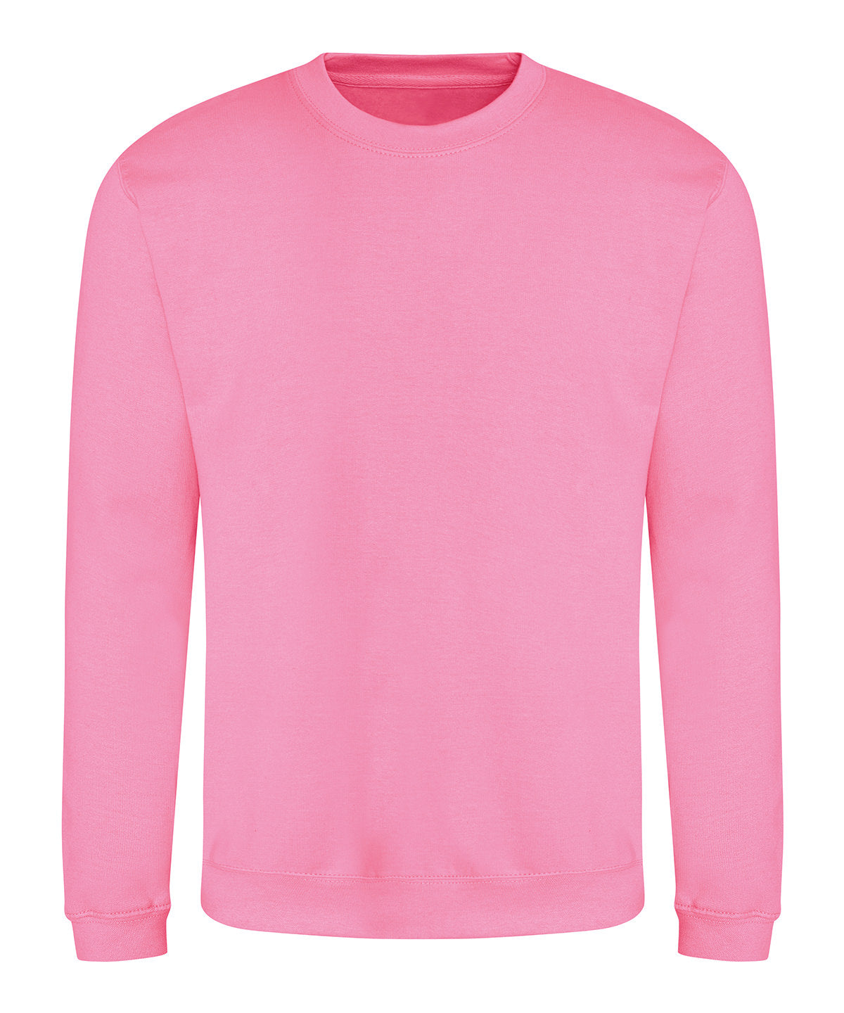AWDis Just Hoods JH030 AWDis sweatshirt in Candyfloss Pink