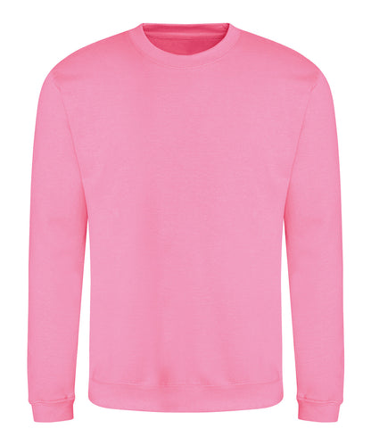 AWDis Just Hoods JH030 AWDis sweatshirt in Candyfloss Pink