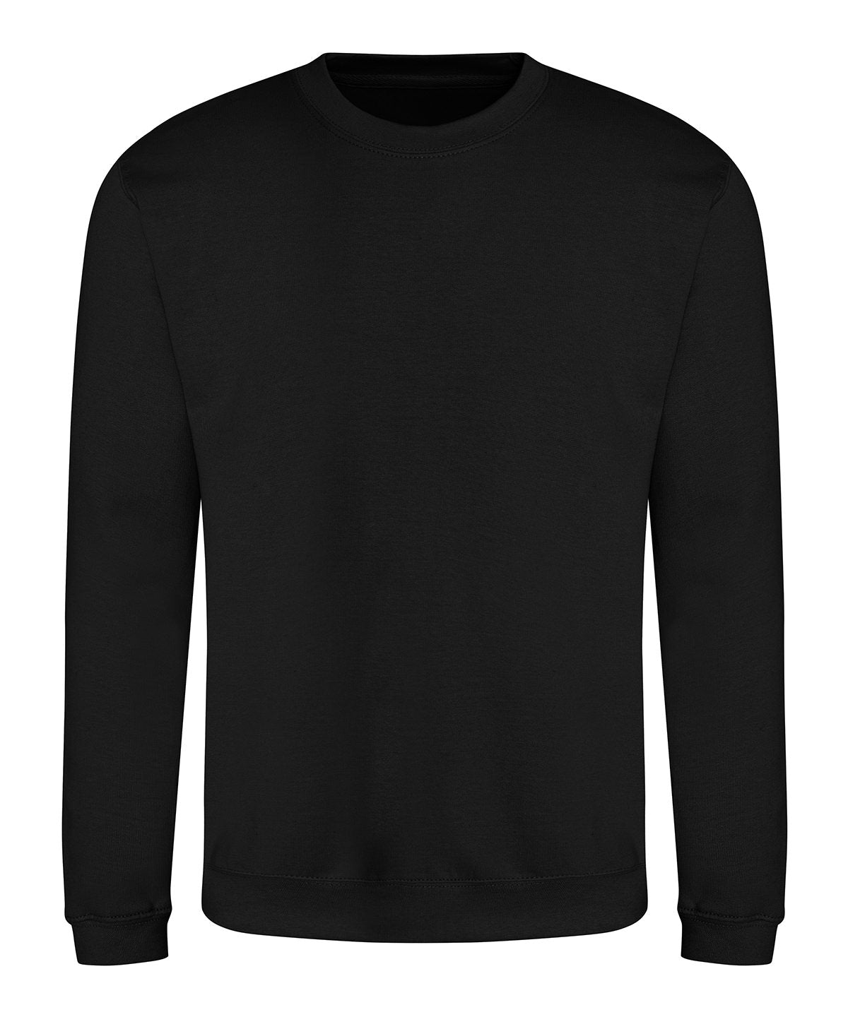 AWDis Just Hoods JH030 AWDis sweatshirt in Deep Black*†