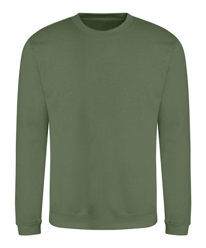 AWDis Just Hoods JH030 AWDis sweatshirt in Earthy Green