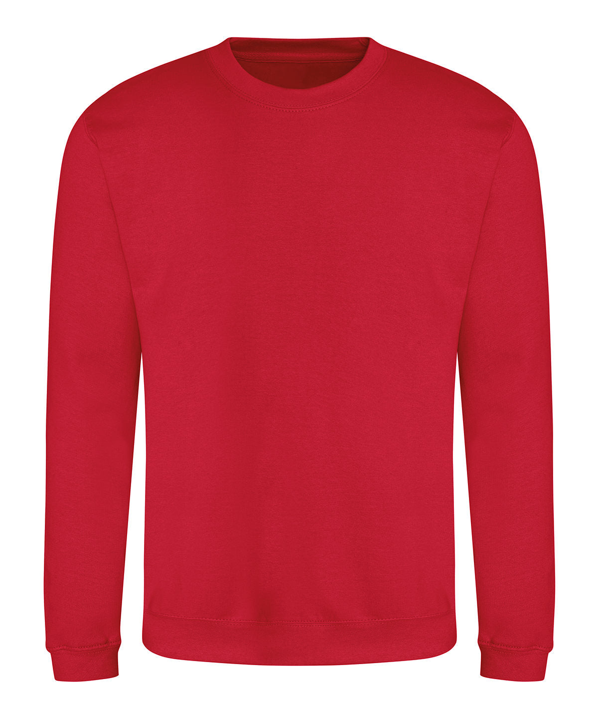 AWDis Just Hoods JH030 AWDis sweatshirt in Fire Red*†
