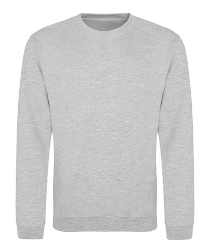 AWDis Just Hoods JH030 AWDis sweatshirt in Heather Grey*†