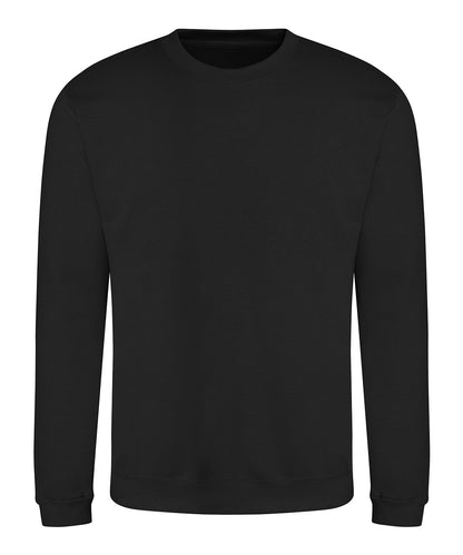 AWDis Just Hoods JH030 AWDis sweatshirt in Jet Black*†