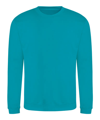 AWDis Just Hoods JH030 AWDis sweatshirt in Lagoon Blue