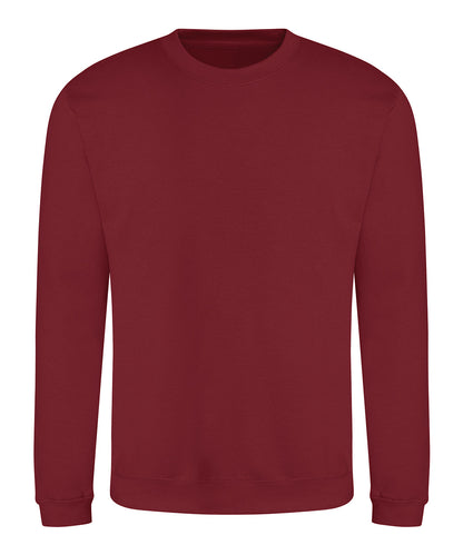 AWDis Just Hoods JH030 AWDis sweatshirt in Red Hot Chilli