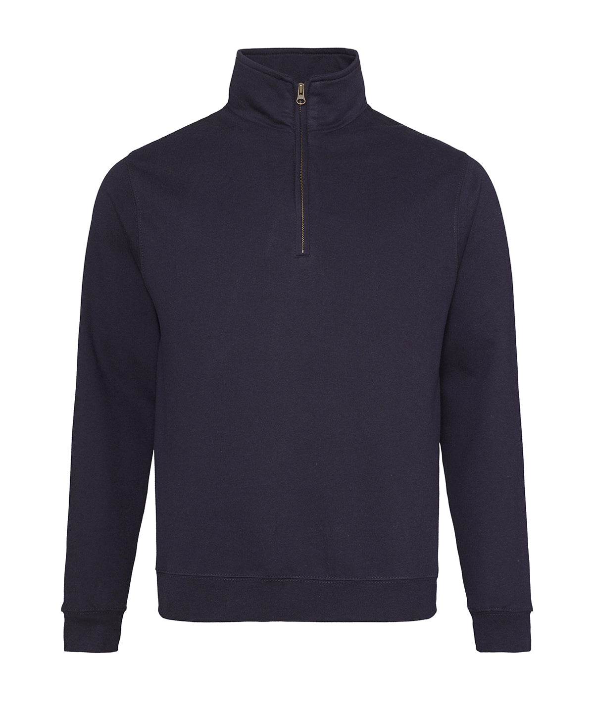 AWDis Just Hoods JH046 Sophomore ¼ zip sweatshirt in New French Navy