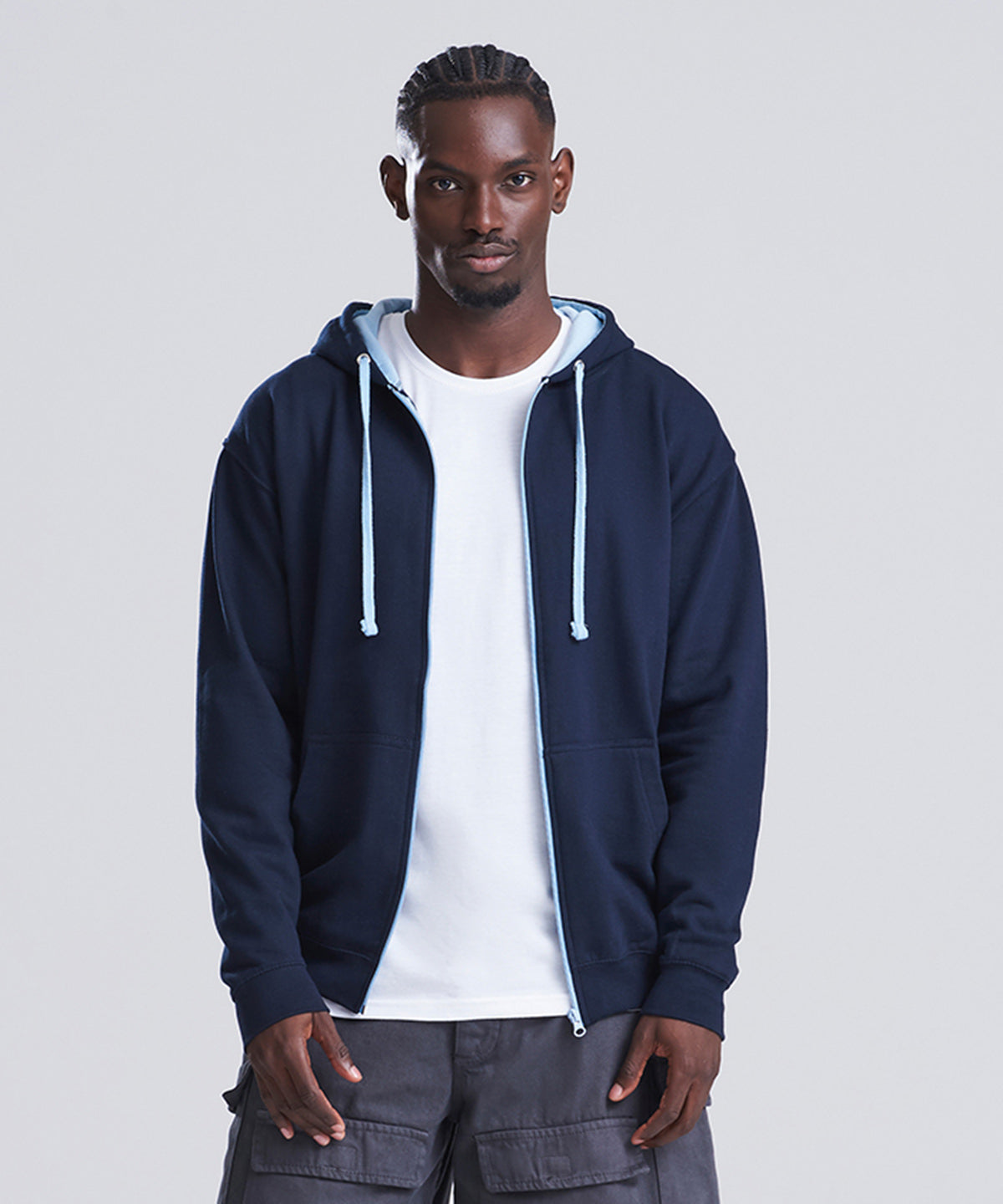 AWDis Just Hoods JH053 Varsity zoodie