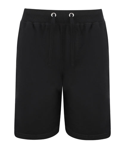 AWDis Just Hoods JH080 Campus shorts in Deep Black