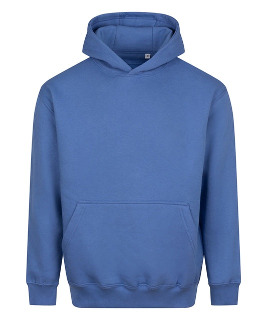 AWDis Just Hoods JH111 Vision heavyweight hoodie in Atlantic Blue