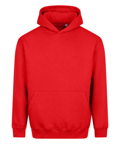 AWDis Just Hoods JH111 Vision heavyweight hoodie in Fire Red
