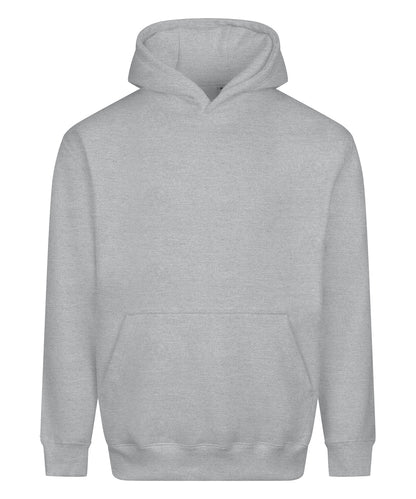 AWDis Just Hoods JH111 Vision heavyweight hoodie in Heather Grey
