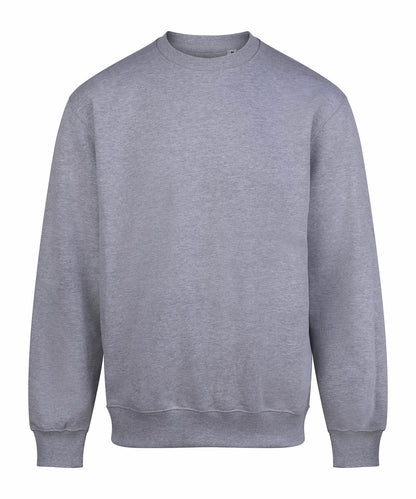 AWDis Just Hoods JH113 Vision heavyweight sweat in Heather Grey