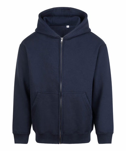 AWDis Just Hoods JH115 Vision heavyweight zoodie in New French Navy
