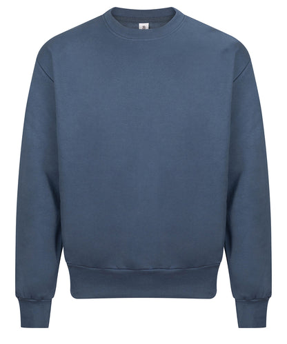 AWDis Just Hoods JH123 Signature heavyweight sweatshirt in Airforce Blue