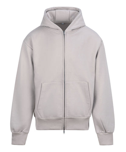 AWDis Just Hoods JH125 Signature heavyweight zoodie in Natural Stone