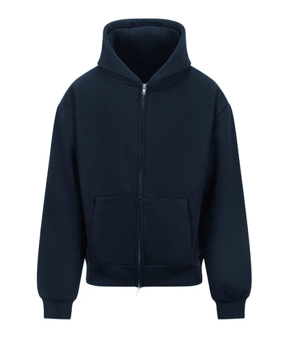AWDis Just Hoods JH125 Signature heavyweight zoodie in New French Navy