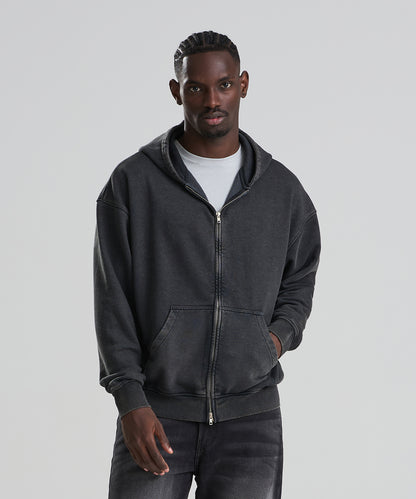 AWDis Just Hoods JH185 Vintage washed zoodie