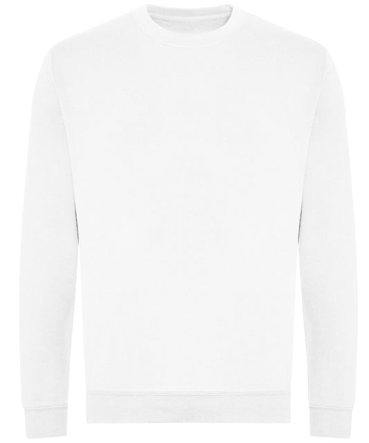 AWDis Just Hoods JH230 Organic sweatshirt in Arctic White
