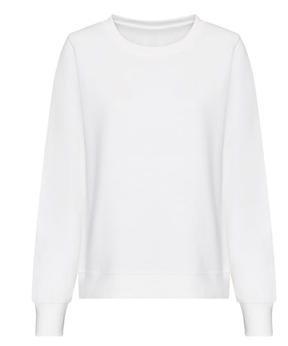 AWDis Just Hoods JH30F Women's AWDis sweat in Arctic White