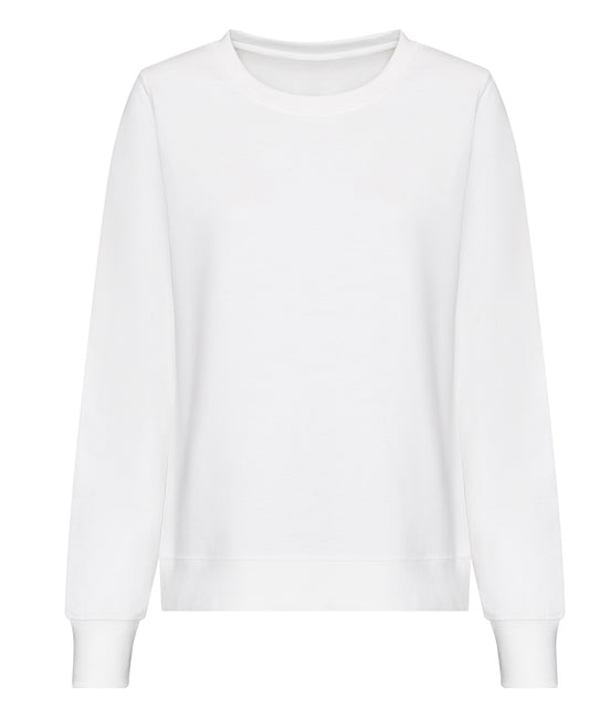 AWDis Just Hoods JH30F Women's AWDis sweat in Arctic White