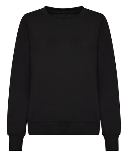 AWDis Just Hoods JH30F Women's AWDis sweat in Deep Black