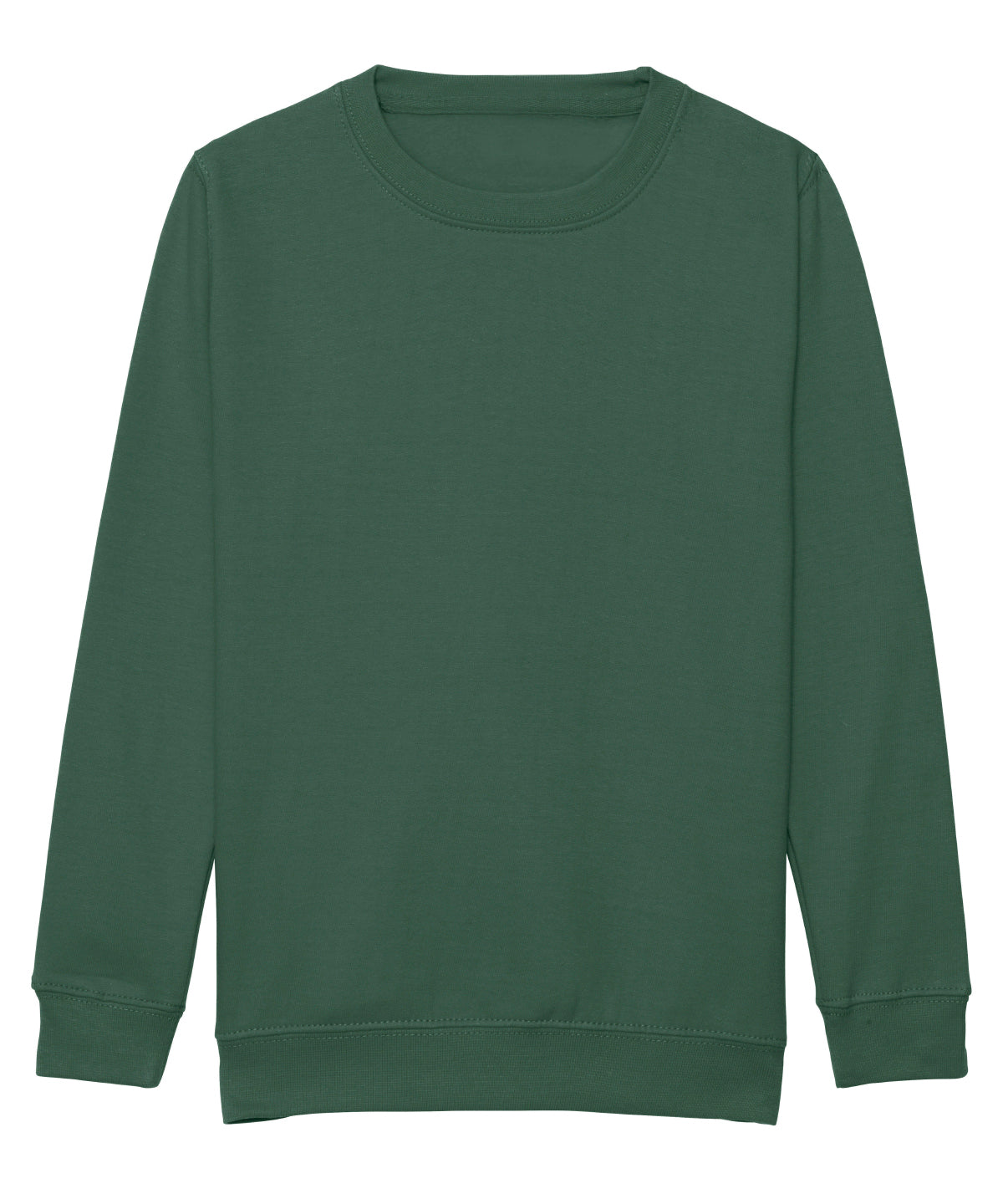 AWDis Just Hoods JH30J Kids AWDis sweatshirt in Bottle Green