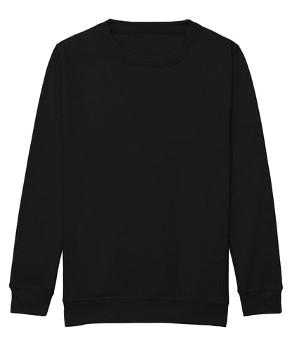 AWDis Just Hoods JH30J Kids AWDis sweatshirt in Deep Black*