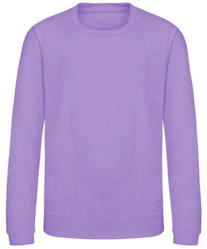 AWDis Just Hoods JH30J Kids AWDis sweatshirt in Digital Lavender