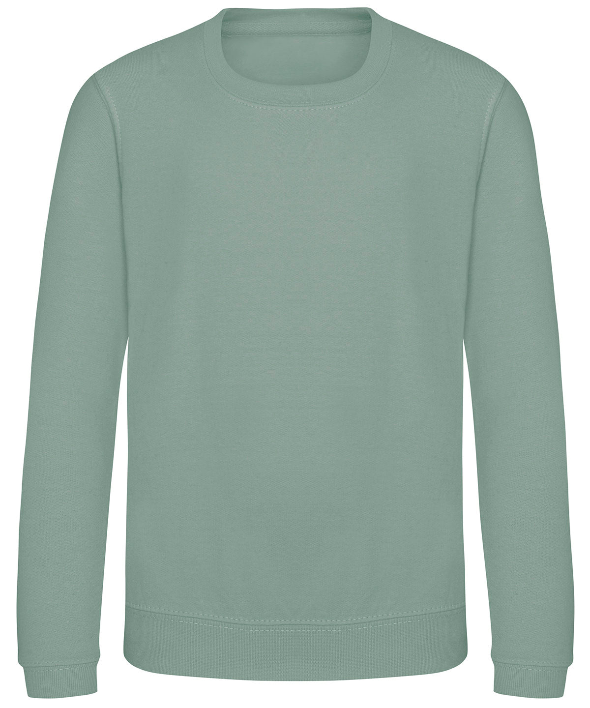AWDis Just Hoods JH30J Kids AWDis sweatshirt in Dusty Green