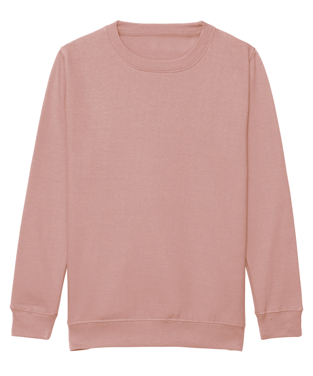 AWDis Just Hoods JH30J Kids AWDis sweatshirt in Dusty Pink