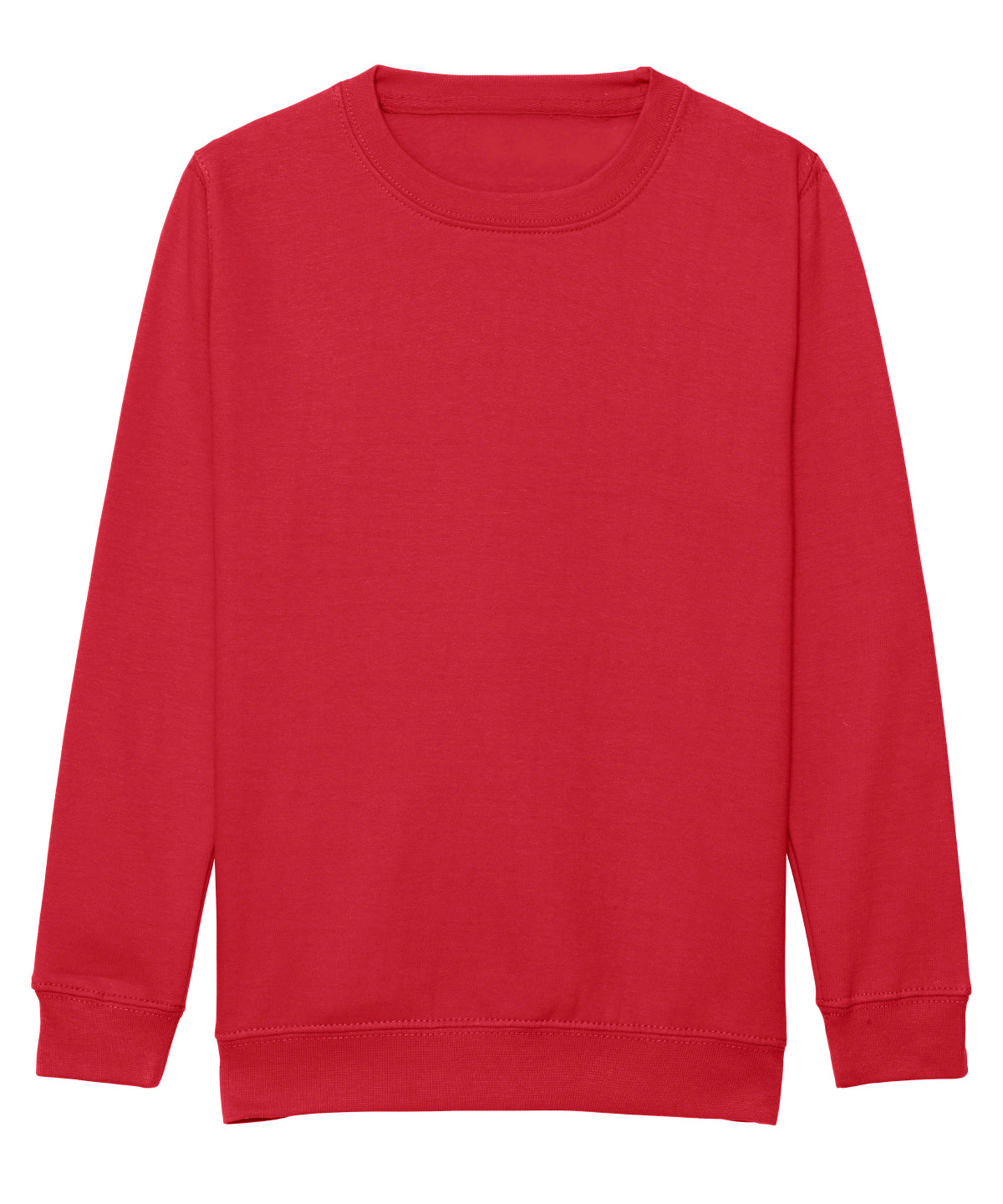 AWDis Just Hoods JH30J Kids AWDis sweatshirt in Fire Red