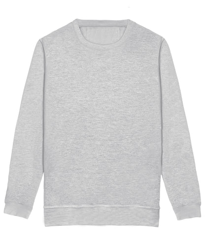 AWDis Just Hoods JH30J Kids AWDis sweatshirt in Heather Grey