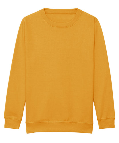 AWDis Just Hoods JH30J Kids AWDis sweatshirt in Mustard