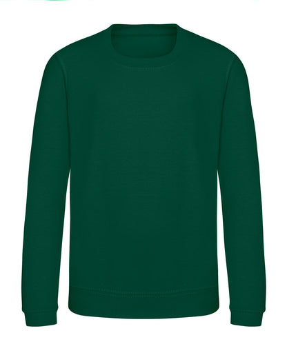AWDis Just Hoods JH30J Kids AWDis sweatshirt in Rainforest Green
