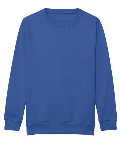 AWDis Just Hoods JH30J Kids AWDis sweatshirt in Royal Blue