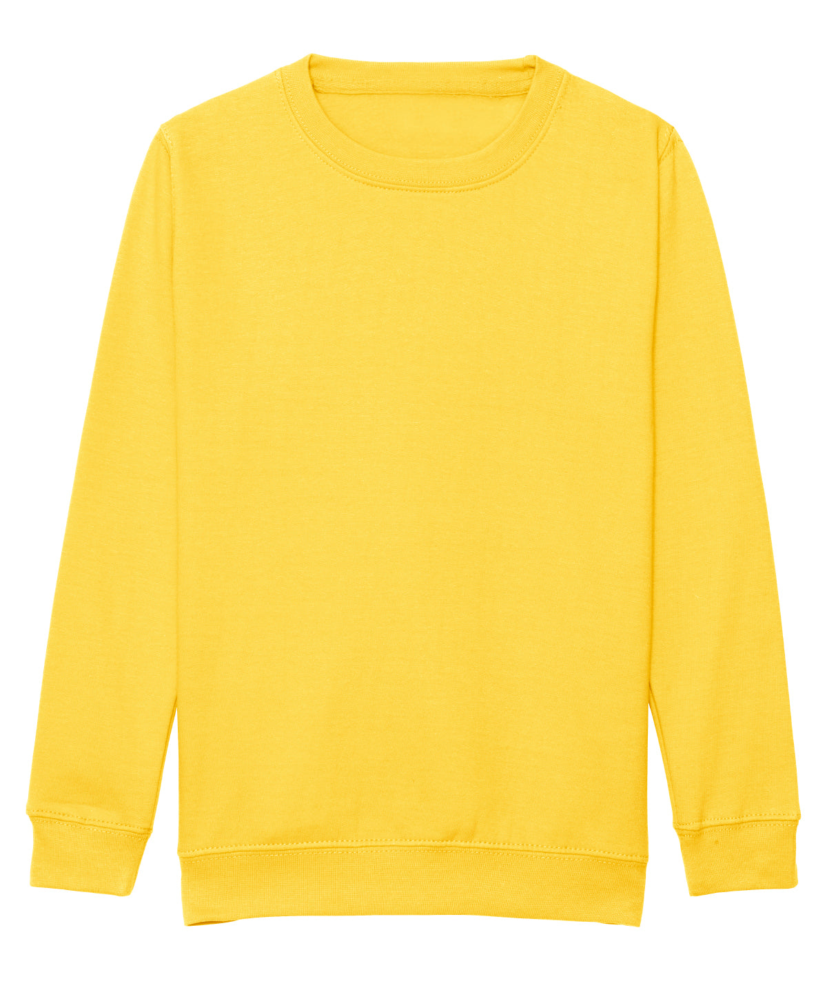 AWDis Just Hoods JH30J Kids AWDis sweatshirt in Sun Yellow
