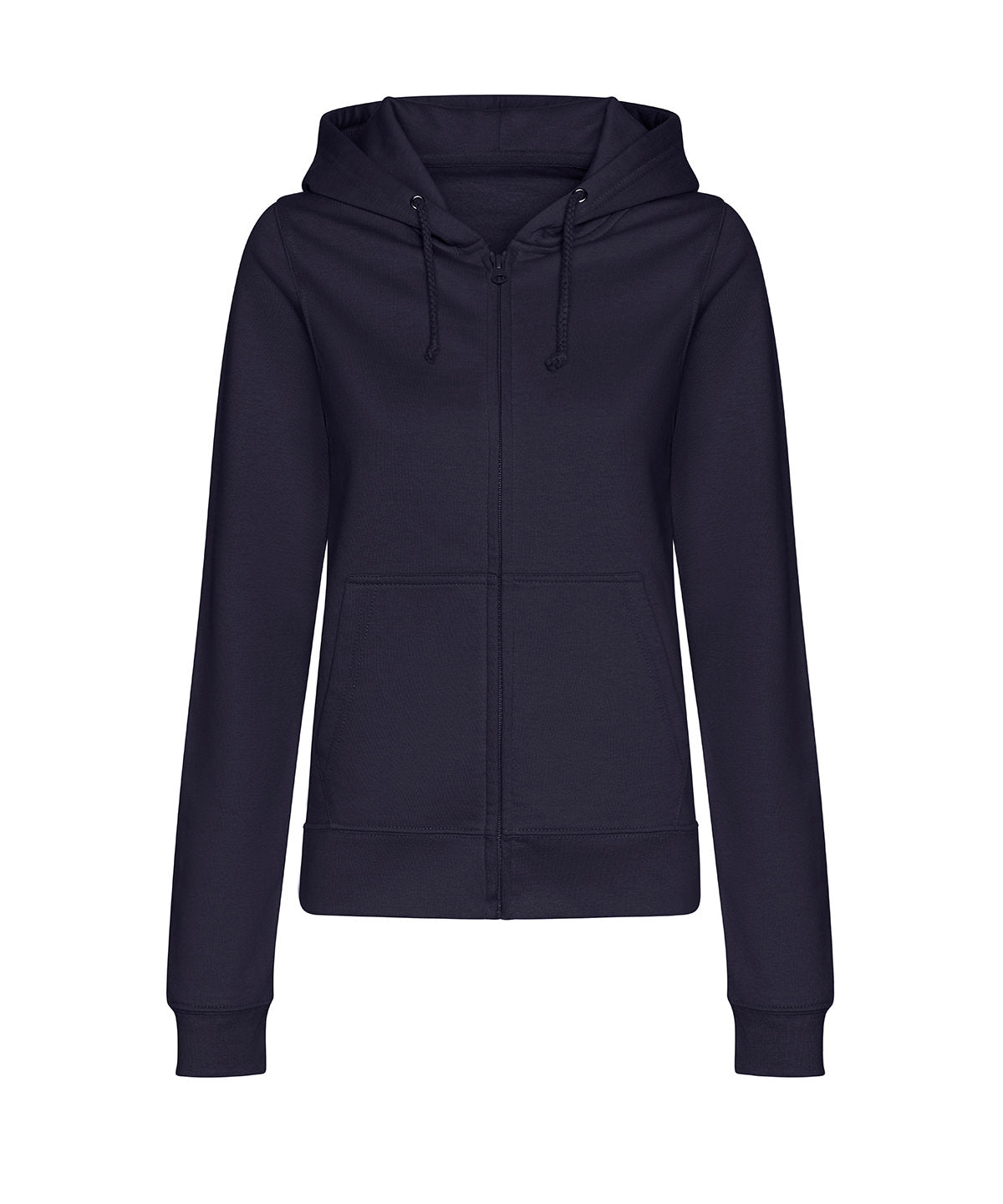 AWDis Just Hoods JH50F Women’s college zoodie in New French Navy