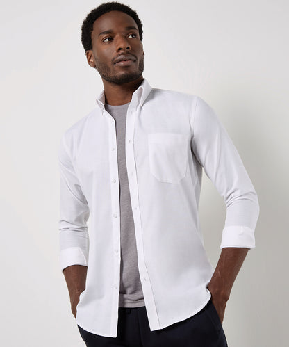Kustom Kit KK184 Slim fit workwear Oxford shirt long-sleeved (slim fit)