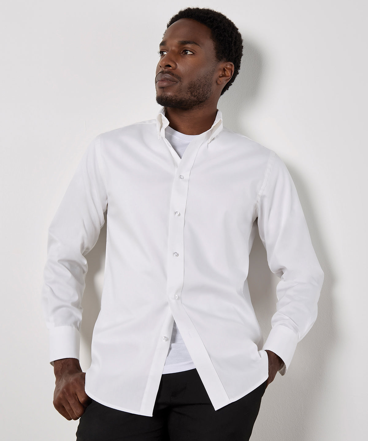 Kustom Kit KK188 Premium Oxford shirt long-sleeved (tailored fit)