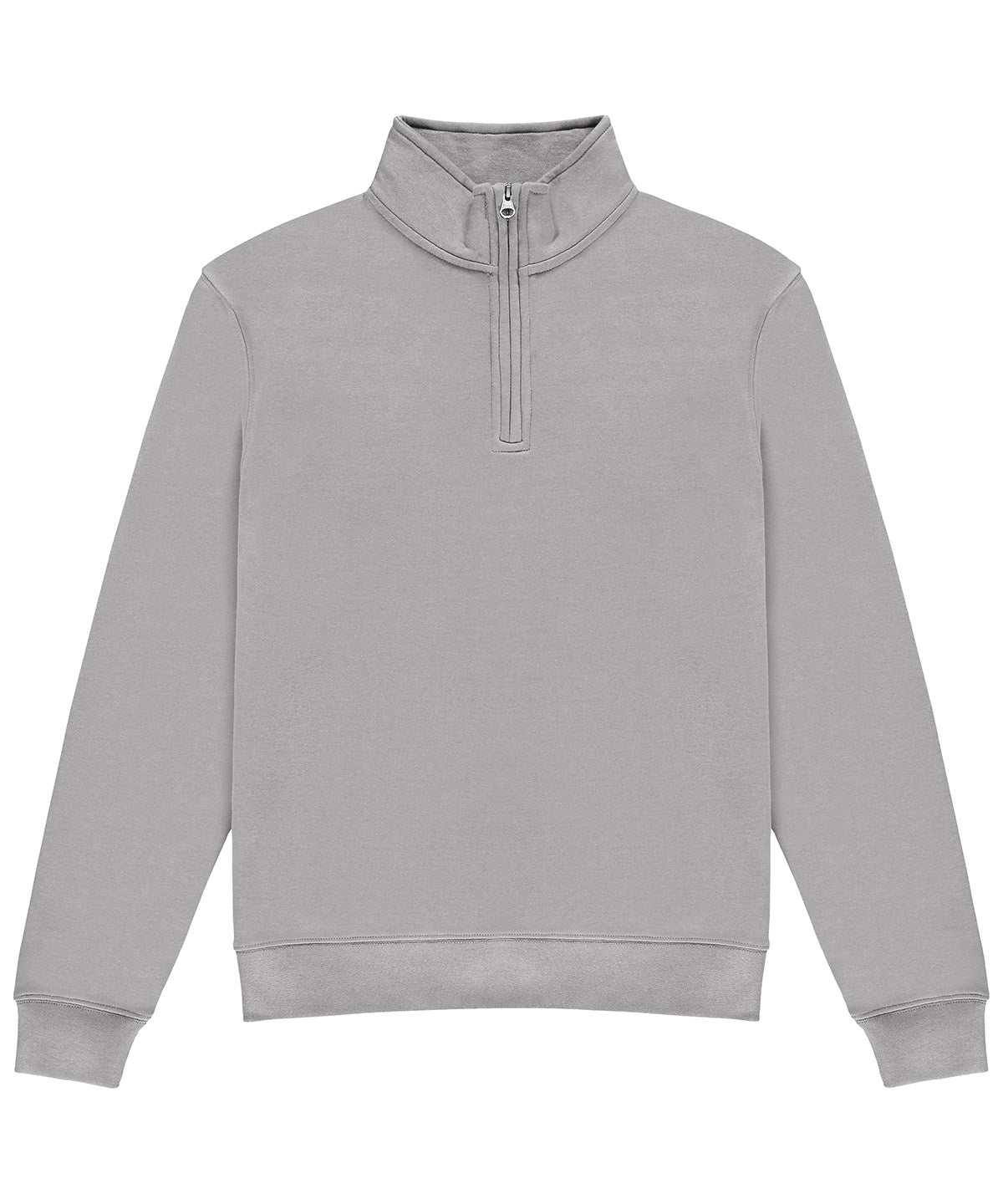 Kustom Kit KK335 Regular fit ¼-zip sweatshirt in Heather Grey
