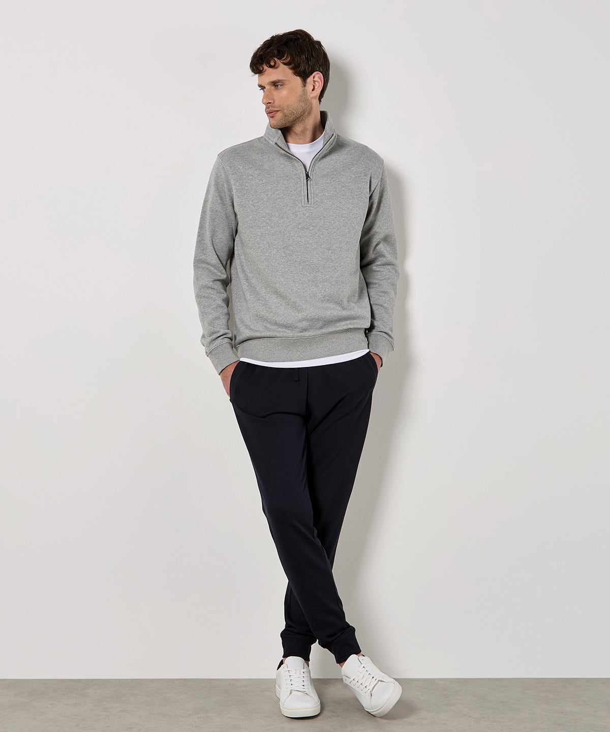 Kustom Kit KK335 Regular fit ¼-zip sweatshirt