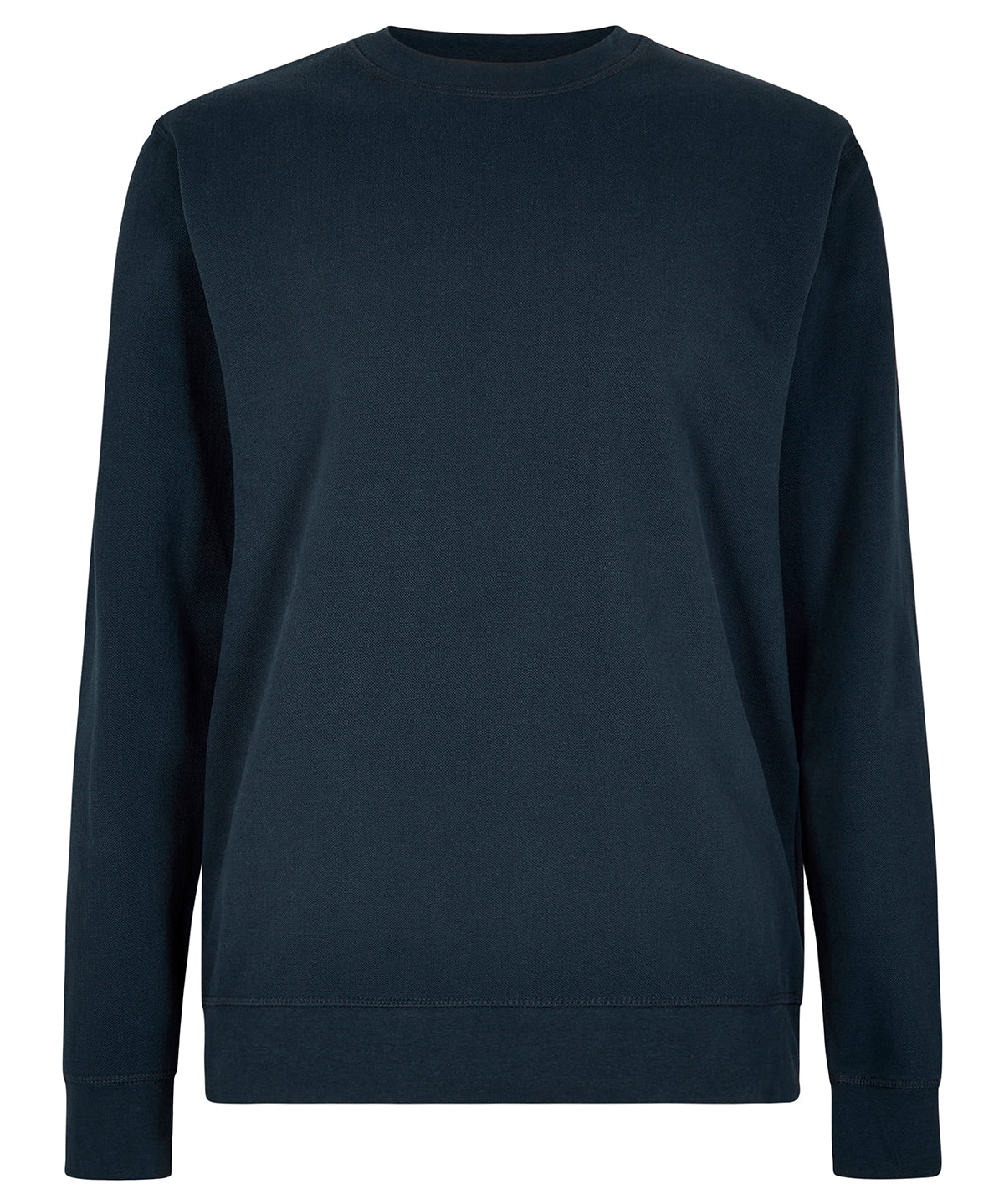 Kustom Kit KK337 Regular fit piqué sweatshirt in Navy