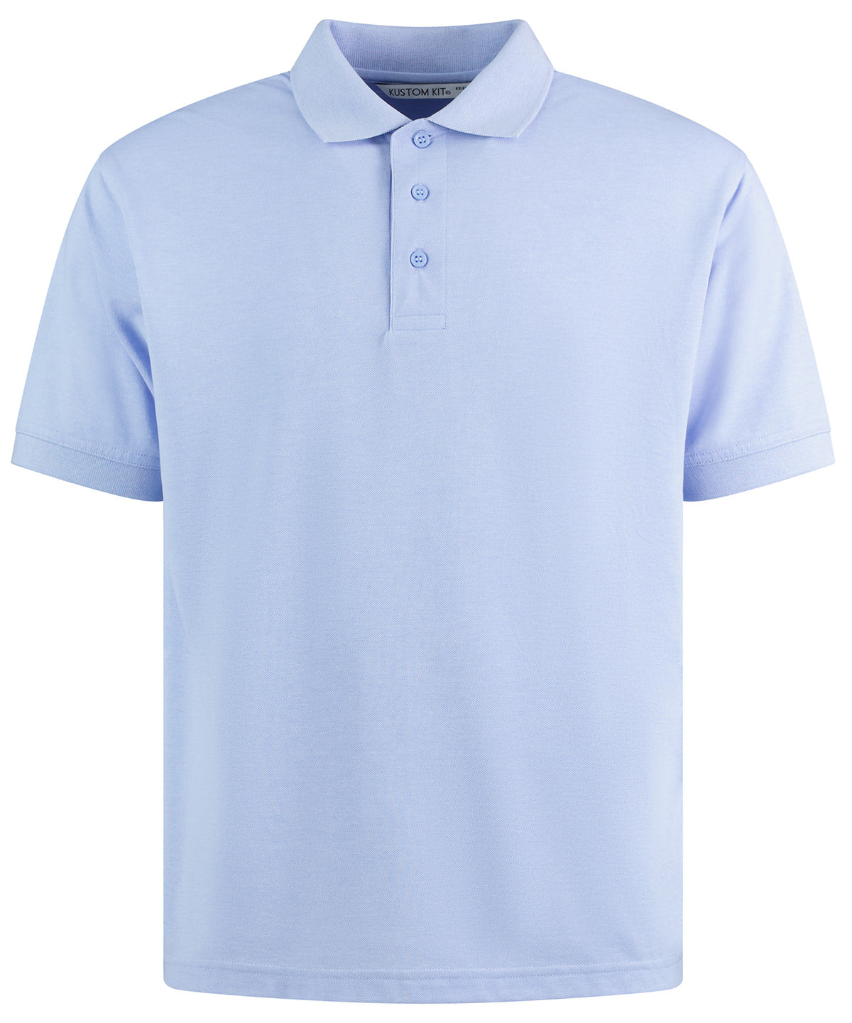 Kustom Kit KK403 Klassic polo with Superwash® 60°C (classic fit) in Light Heather Blue